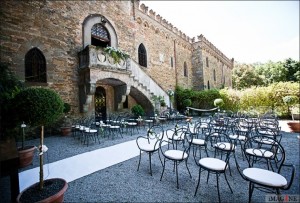 ceremony wedding italy castle borgia 